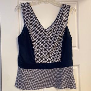 Navy top, Large